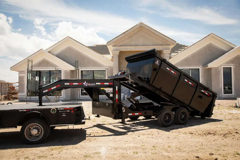 2026 Iron Star 14' Roll Off Dump Trailer – Bumper Pull – 14K GVWR (Trailer Only)